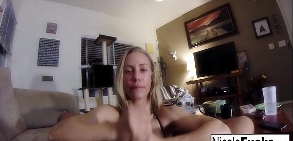  Sexy Home movie of Nicole Aniston giving a POV Blow Job!